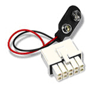 PCIIIusb 9V Power Up Adapter zum Anschluß einer 9V Blockbatterie