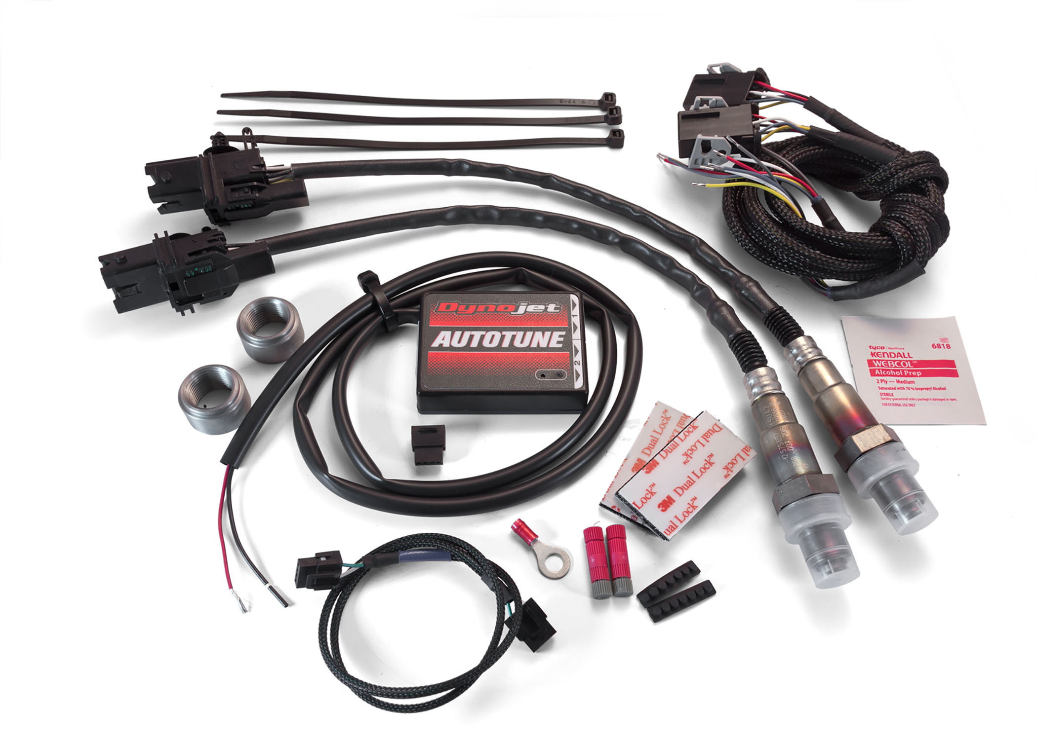 Lieferumfang des Autotune Kit für Powercommander V an Zweizylindern