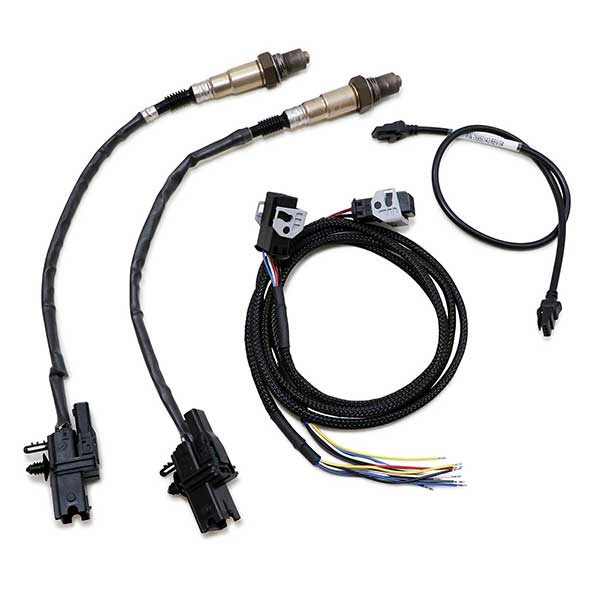 Lambdasonden des Autotune Kit für Powercommander V an Zweizylindern