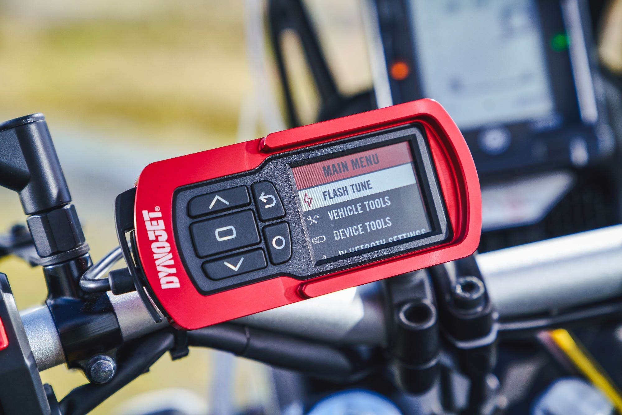 Power Vision 3 zur Abstimmung der Yamaha Tenere 700 19- am Fahrzeug, Halter wird nicht mitgeliefert