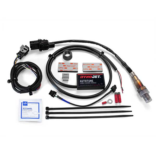 Lieferumfang des Autotune Kit für Powercommander V mit einer Lambdasonde