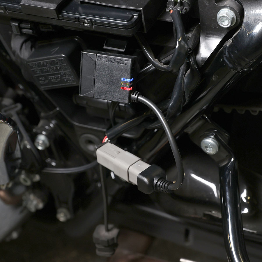 Power Vision 4 für alle Harley Davidson® Modelle mit CAN-Bus zum Flashen über die App montiert